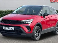 Used Vauxhall Crossland Ultimate 131 HP (96 kW) 2023 Red SUV