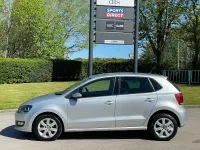 Used VW Polo Match 75 HP (55 kW) 2012 Silver Hatchback