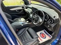 Used Mercedes GLC220 AMG line 194 HP (142 kW) 2021 Blue SUV