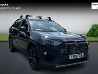 Used Toyota RAV4 Hybrid 222 HP (163 kW) 2019 Blue SUV