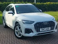 Used Audi Q5 S-Line 204 HP (150 kW) 2021 White SUV