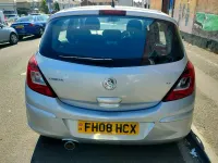 Used Vauxhall Corsa 89 HP (65 kW) 2008 Silver Hatchback