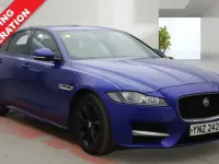 Used Jaguar XF R-Sport 180 HP (132 kW) 2018 Blue Sedan
