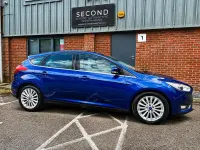 Używany Ford Focus Titanium X 125 KM (91 kW) 2016 Niebieski Hatchback