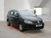 Usado VW Sharan SE 150 HP (110 kW) 2019 Preto Monovolume