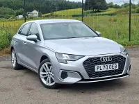 Used Audi A3 S-Line 150 HP (110 kW) 2020 Silver Sedan
