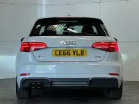 Used Audi A3 S-Line 150 HP (110 kW) 2016 White Hatchback