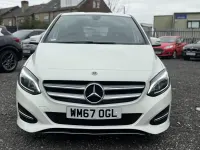 Used Mercedes B200 Exclusive 156 HP (114 kW) 2018 White MPV