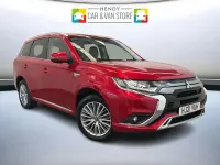 Used Mitsubishi Outlander P-HEV 2021 Red Estate