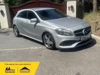 Used Mercedes A200 AMG line 136 HP (100 kW) 2016 Silver Hatchback