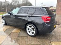 Used BMW 120 Sport Line 2014 Black Hatchback