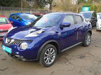Used Nissan Juke Tekna 110 HP (80 kW) 2017 Blue SUV