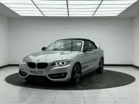Used BMW 220 Sport Line 184 HP (135 kW) 2015 Silver Cabriolet