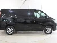 Used Ford Transit Custom Limited 130 HP (95 kW) 2019 Black Van