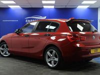 Used BMW 116 Sport Line 116 HP (85 kW) 2018 Red Hatchback