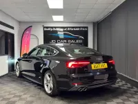 Begagnad Audi A5 Sportback S-Line 190 HK (139 kW) 2017 Svart Halvkombi