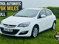 Gebraucht Vauxhall Astra 2012 Weiß Kleinwagen