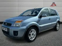 Used Ford Fusion Zetec 101 HP (74 kW) 2007 Blue Hatchback