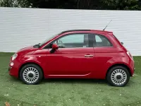 Used Fiat 500 Lounge 69 HP (50 kW) 2012 Red Hatchback