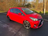 Used Toyota Yaris Design 2016 Red Hatchback