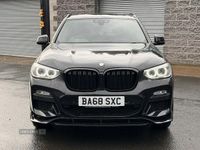 Begagnad BMW X3 M Sport 2019 Svart SUV