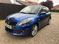 Used Suzuki Swift Sport 136 HP (100 kW) 2015 Blue Hatchback