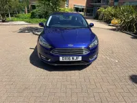 Used Ford Focus Titanium 100 HP (73 kW) 2016 Blue Hatchback