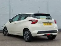 Used Nissan Micra Acenta 90 HP (66 kW) 2017 White Hatchback