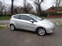 Used Ford Fiesta Zetec 2010 Silver Hatchback