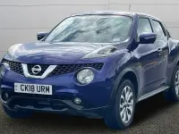 Used Nissan Juke Tekna 110 HP (80 kW) 2018 Blue SUV
