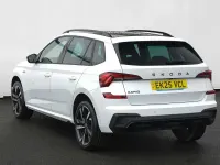 Used Skoda Kamiq Monte Carlo 115 HP (84 kW) 2025 Moon white metallic SUV