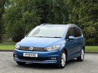 Used VW Touran SEL 150 HP (110 kW) 2019 Blue MPV
