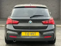 Used BMW 118 M Sport 2017 Black Hatchback