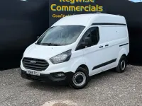 Used Ford Transit Custom 105 HP (77 kW) 2019 White Van