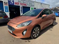 Used Ford Fiesta Zetec 83 HP (61 kW) 2018 Bronze Hatchback