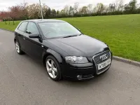 Used Audi A3 Sport 170 HP (125 kW) 2008 Black Hatchback
