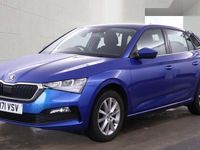 Used Skoda Scala SE Technology 2022 Blue Hatchback