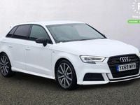 Used Audi A3 Sportback Black Edition 190 HP (139 kW) 2019 White Hatchback