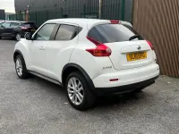 Used Nissan Juke Acenta 110 HP (80 kW) 2011 White SUV
