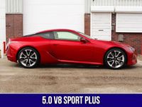 Begagnad Lexus LC 500 Sport Line 2017 Röd Sportkupé