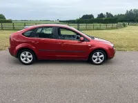 Used Ford Focus Zetec 2007 Red Hatchback