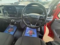 Used Ford Transit Trend 130 HP (95 kW) 2021 Red Van