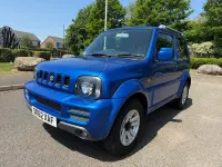 Used Suzuki Jimny SZ4 85 HP (62 kW) 2012 Blue SUV