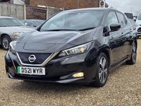 Used Nissan Leaf N-Connecta 110 kW (150 HP) 2021 Black Hatchback