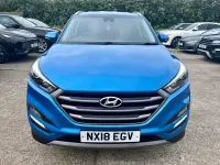 Used Hyundai Tucson SE 177 HP (130 kW) 2018 Blue SUV