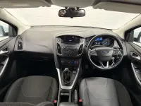 Used Ford Focus Zetec 100 HP (73 kW) 2014 White Hatchback