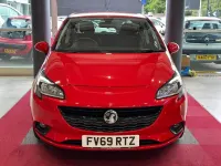 Used Vauxhall Corsa S 90 HP (66 kW) 2019 Red Hatchback