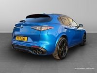 Used Alfa Romeo Stelvio Quadrifoglio 503 HP (369 kW) 2021 Blue SUV