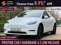 Used Tesla Model Y Long Range AWD 378 kW (514 HP) 2024 White SUV