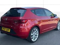 Used Seat Leon FR 125 HP (91 kW) 2018 Red Hatchback